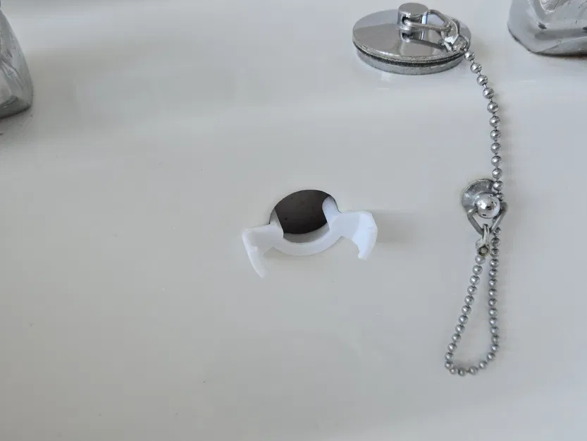 Giá đỡ nút chặn lỗ thoát nước bồn rửa (Sink Plug Drain Hole Holder) - Image 2