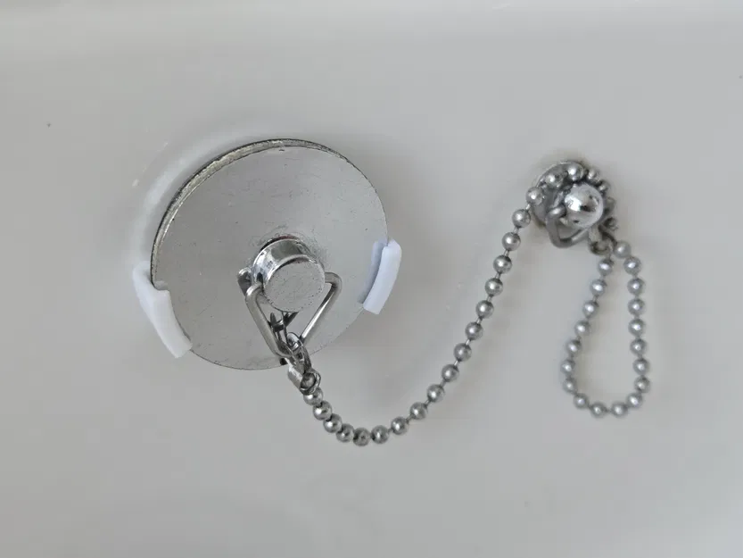 Giá đỡ nút chặn lỗ thoát nước bồn rửa (Sink Plug Drain Hole Holder) - Image 3