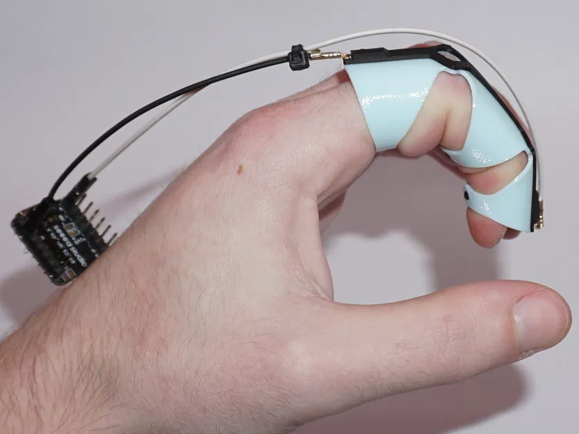 OpenPrintSense - Găng tay cảm biến flex BLE in 3D - Image 3