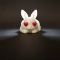 Rabbit lovestruck – Thỏ Mắt Trái Tim - Thumbnail 1