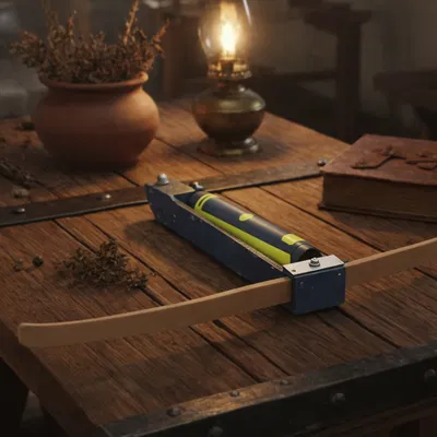 Giá đỡ lưỡi dao một lưỡi dạng nỏ (Crossbow shaped one blade holder)