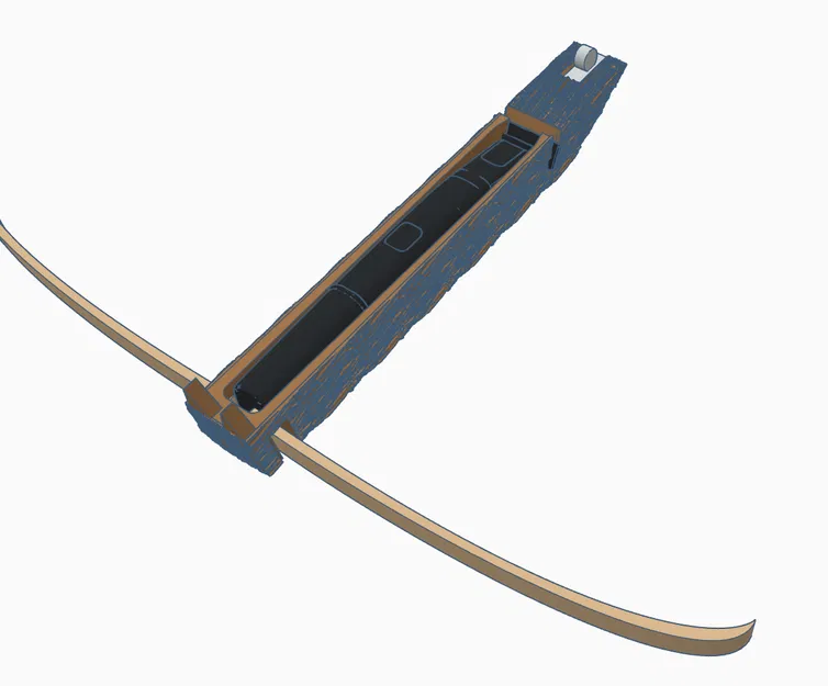 Giá đỡ lưỡi dao một lưỡi dạng nỏ (Crossbow shaped one blade holder) - Image 3