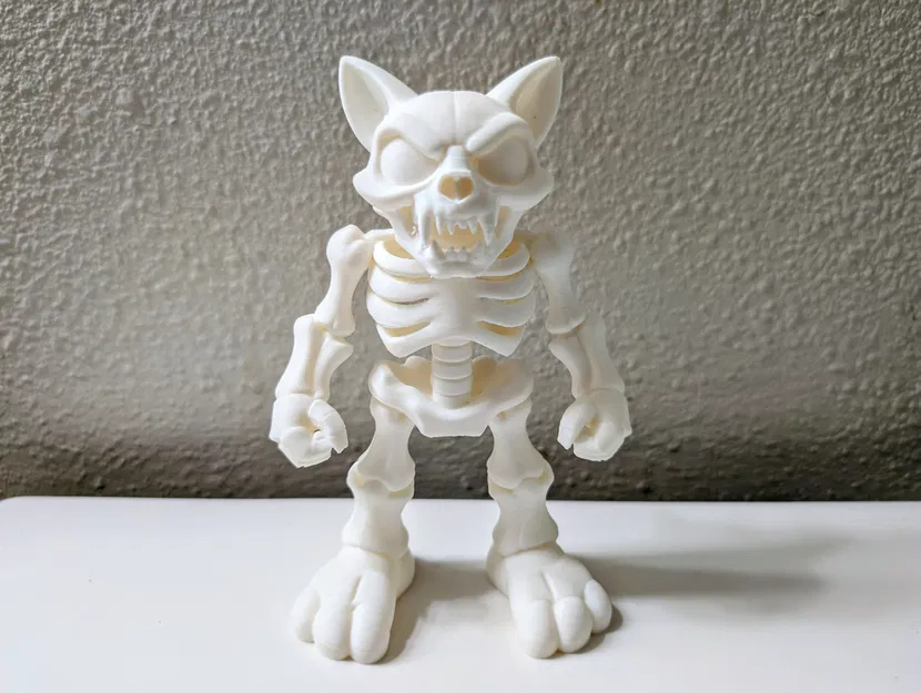 Skullcat – Mèo Bộ Xương Cartoon - Image 2