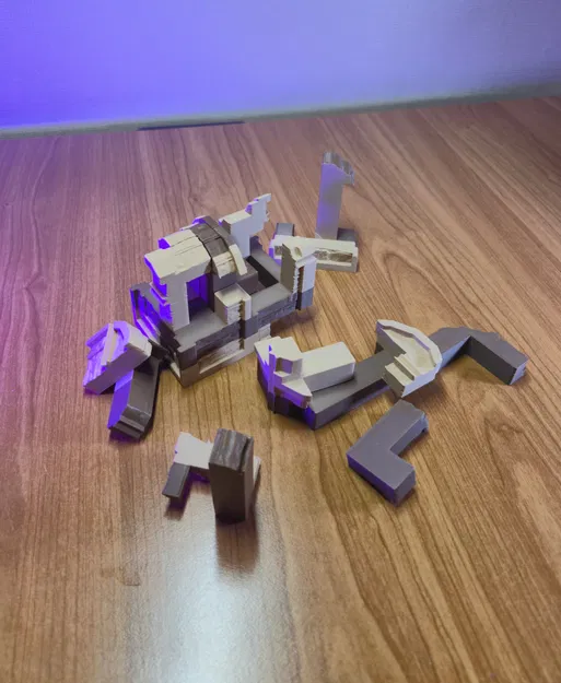 Rương Ghép Hình Trung Cổ – Bộ lắp ráp 11 mảnh - Image 2