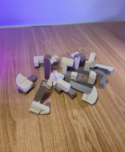 Rương Ghép Hình Trung Cổ – Bộ lắp ráp 11 mảnh - Image 3