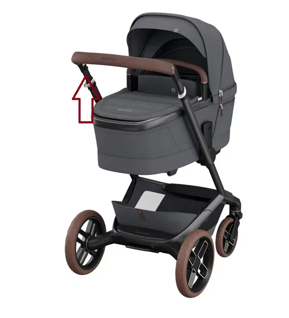 Mount adapter tương thích Maxi-Cosi (mushroom pin) cho stroller - Image 5