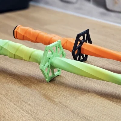 Katana Xoắn (In tại chỗ - Print in place)