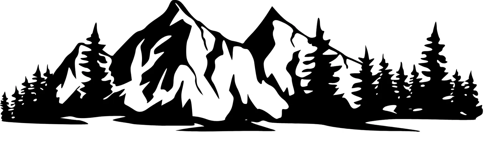 Thiết kế treo tường Núi non (Mountains Wall Design) - Image 2