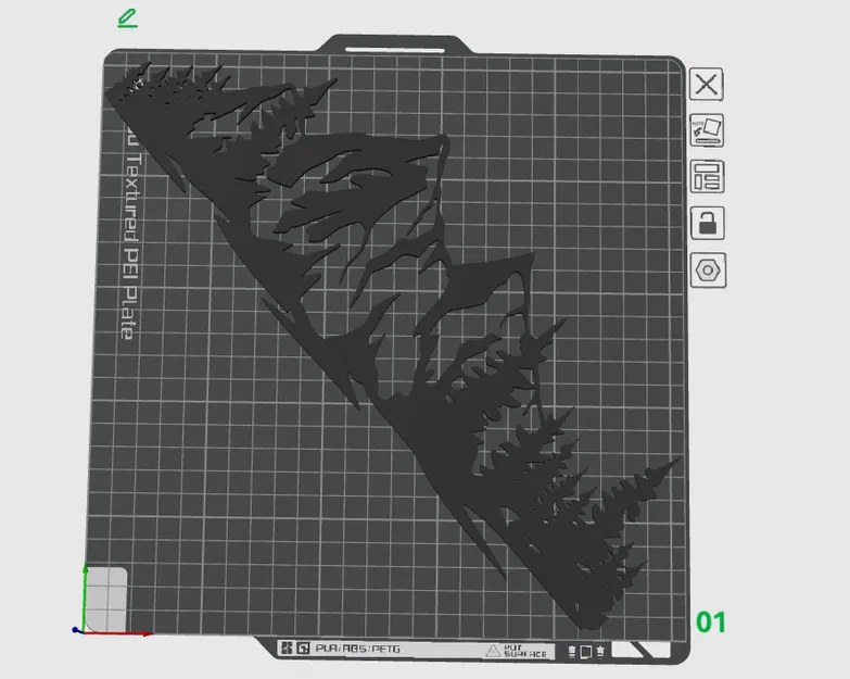 Thiết kế treo tường Núi non (Mountains Wall Design) - Image 4