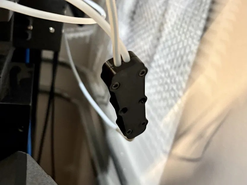 Bộ chia PTFE chữ Y (đã sửa lỗ tự ren M3) - Image 1