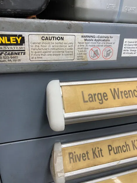 Nắp chụp đầu ngăn kéo Vidmar (Vidmar Drawer Endcap) - Image 3