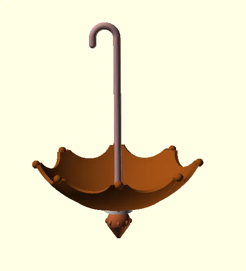 Máng Ăn Chim Treo Dạng Dù Modular (3 Phần, Retainer Ren) - Image 2