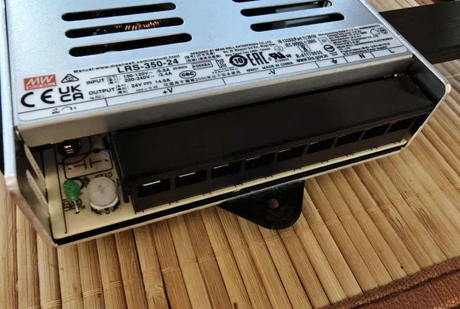 Nắp che nhỏ cho cọc đấu nguồn Meanwell series LRS & RSP V.2 - Image 1