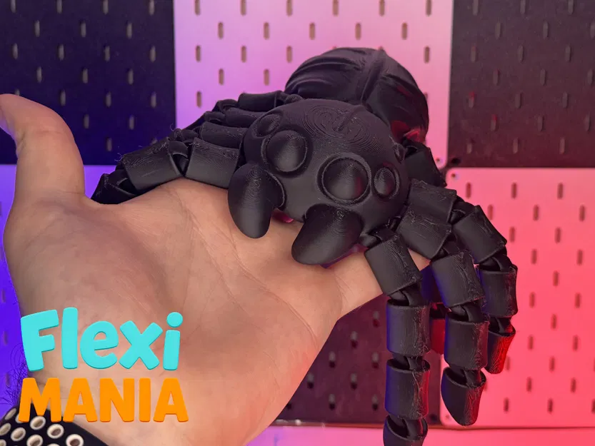 Flexi XXL Spider – Nhện Print-in-Place khớp dẻo siêu to, không cần supports - Image 4