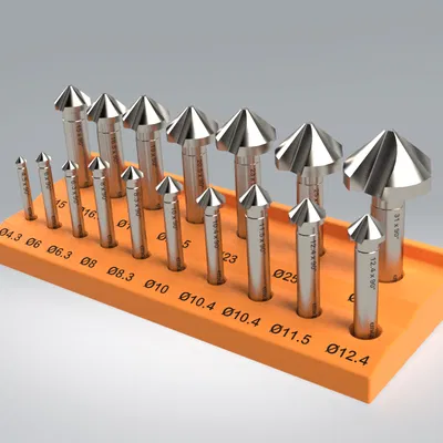 Countersink Holder XL – Giá giữ chính xác cho Countersink (17 kích cỡ)