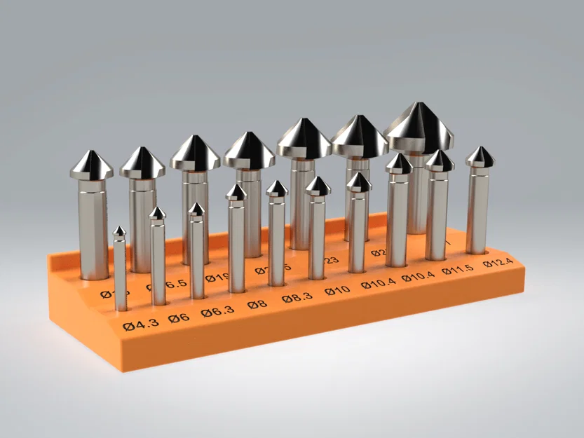 Countersink Holder XL – Giá giữ chính xác cho Countersink (17 kích cỡ) - Image 2