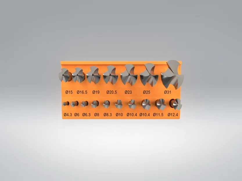 Countersink Holder XL – Giá giữ chính xác cho Countersink (17 kích cỡ) - Image 3