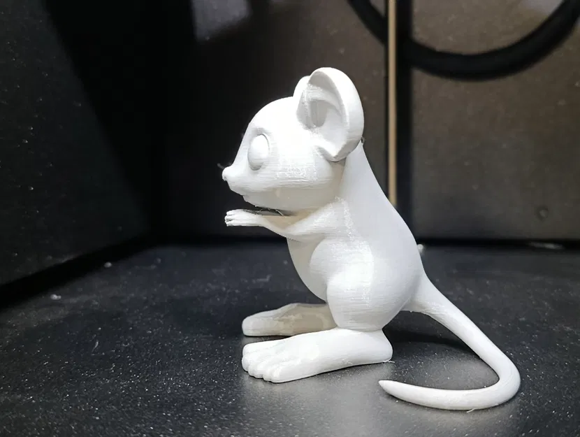 Chuột Chibi Chân Bự Dễ Thương - Tượng Mini Stylized - Chi Tiết Cao - Image 3