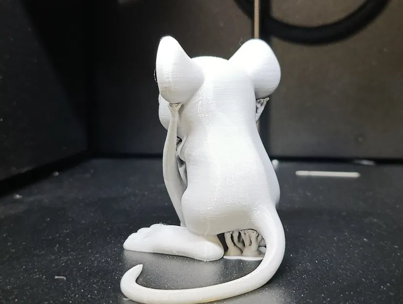 Chuột Chibi Chân Bự Dễ Thương - Tượng Mini Stylized - Chi Tiết Cao - Image 6