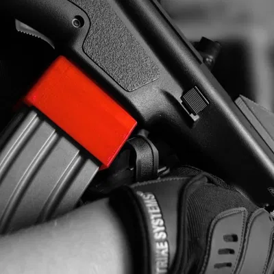 Adapter băng AUG sang băng M4 cho Airsoft – kèm magazine nozzle thay thế