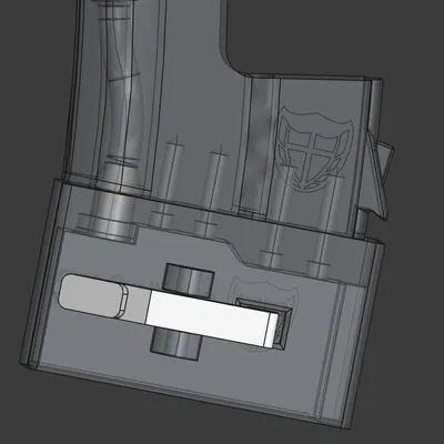 Adapter băng AUG sang M4 cho Airsoft – dùng vít M3 & Threaded Inserts