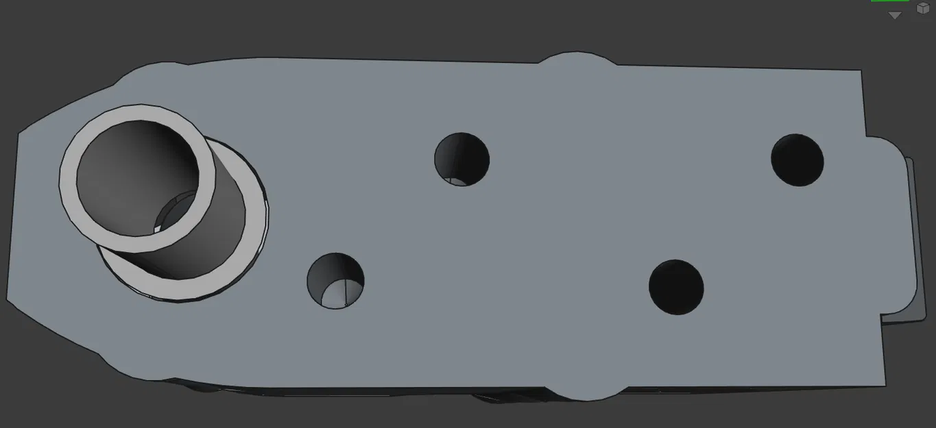 Adapter băng AUG sang M4 cho Airsoft – dùng vít M3 & Threaded Inserts - Image 3