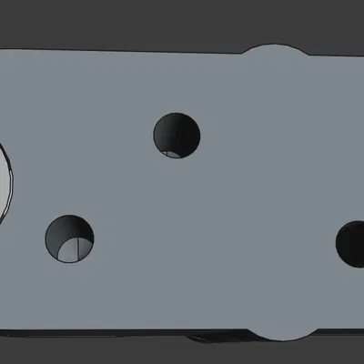 Adapter băng AUG sang M4 cho Airsoft – dùng vít M3 & Threaded Inserts