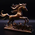 Tượng 3D Flame Horse 2026 – Ngựa Lửa 2026 - Thumbnail 1