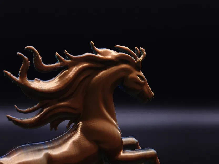 Tượng 3D Flame Horse 2026 – Ngựa Lửa 2026 - Image 2