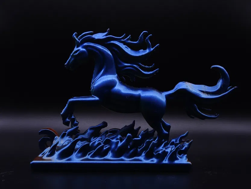 Tượng 3D Flame Horse 2026 – Ngựa Lửa 2026 - Image 6