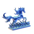 Tượng 3D Flame Horse 2026 – Ngựa Lửa 2026 - Thumbnail 7