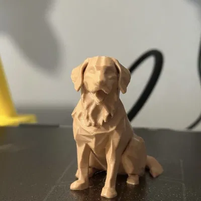 Dog – Tượng chó Golden Retriever