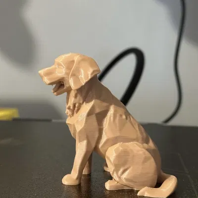 Dog – Tượng chó Golden Retriever