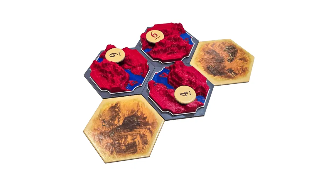 CATAN 3D Deluxe Upgrade Set – Bản sưu tầm thủ công (Collector’s Edition) - RAECA Studio - Image 12