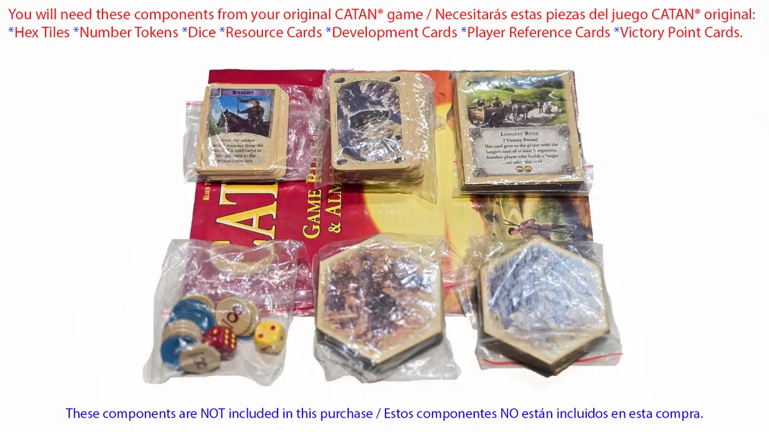 CATAN 3D Deluxe Upgrade Set – Bản sưu tầm thủ công (Collector’s Edition) - RAECA Studio - Image 14