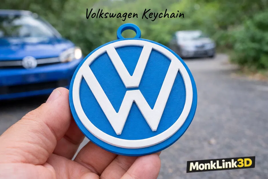 Móc khóa logo Volkswagen - Image 1