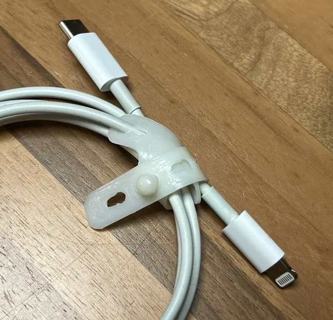 Bộ kẹp gọn dây TPU (gắn cố định để dùng hằng ngày) - Image 2