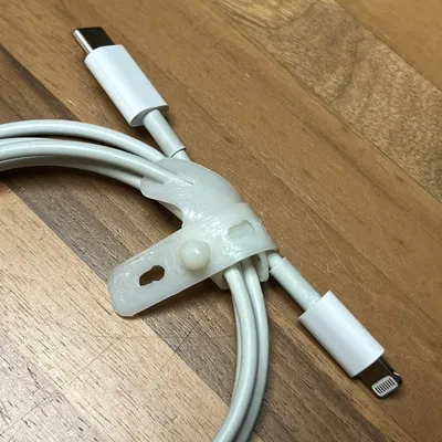 Bộ kẹp gọn dây TPU (gắn cố định để dùng hằng ngày)