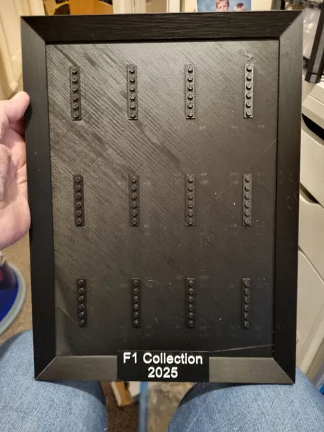 Khung trưng bày Lego Collectables F1 Cars 2025 (Display Frame Stand) - Image 2