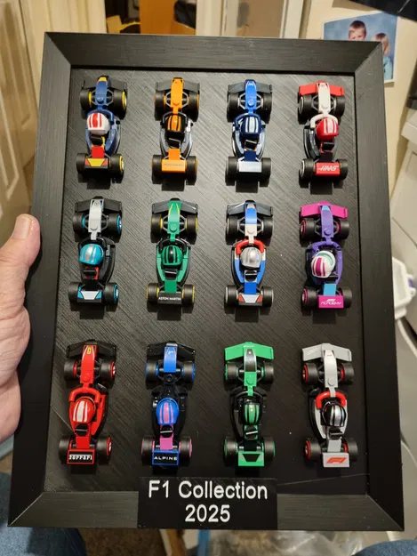 Khung trưng bày Lego Collectables F1 Cars 2025 (Display Frame Stand) - Image 3