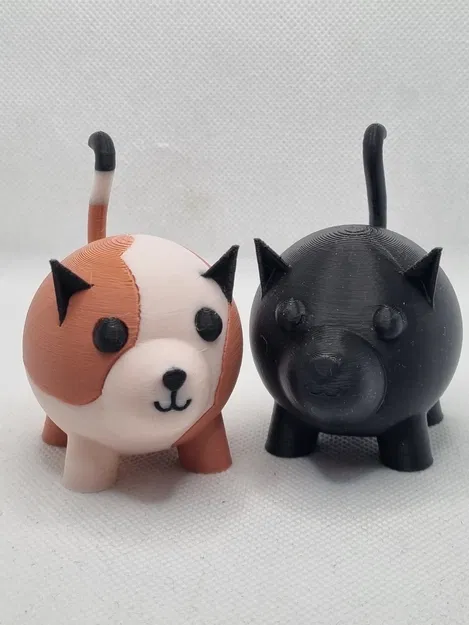 Mèo Tròn Dễ Thương (Nice Round Cat) - Image 1