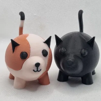 Mèo Tròn Dễ Thương (Nice Round Cat)