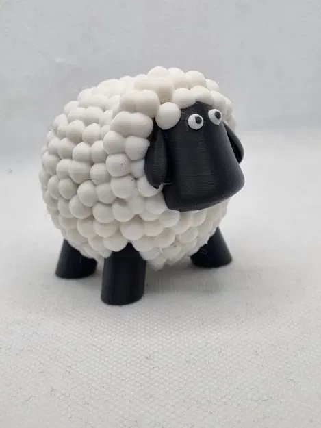 Nice Round Sheep – Cừu Tròn Dễ Thương - Image 1