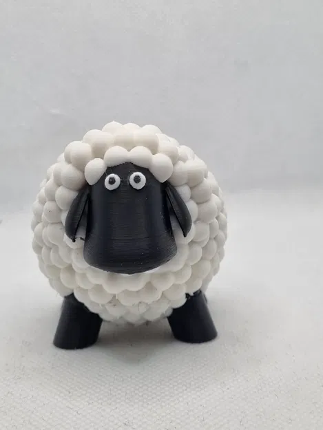 Nice Round Sheep – Cừu Tròn Dễ Thương - Image 2