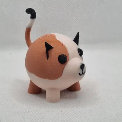 Mèo Tròn Dễ Thương (Nice Round Cat)