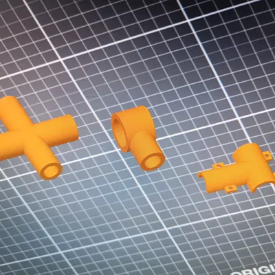 Khớp Nối Ống Nhôm 12mm Cho Mô Hình & DIY