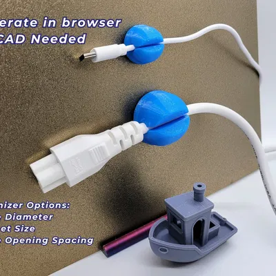 Giá giữ cáp nam châm Magnetic Cable Holder