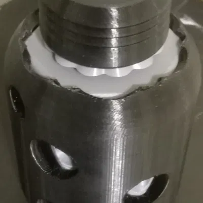 Lựu đạn Nerf half dart đàn hồi nâng cấp (dùng torsion spring)