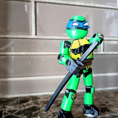 Mini 13 Rùa Ninja Thiếu Niên Đột Biến (Leo)