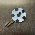 Ốp bọc chìa khóa hình bóng đá (Soccer Ball Key Cover) - Thumbnail 1